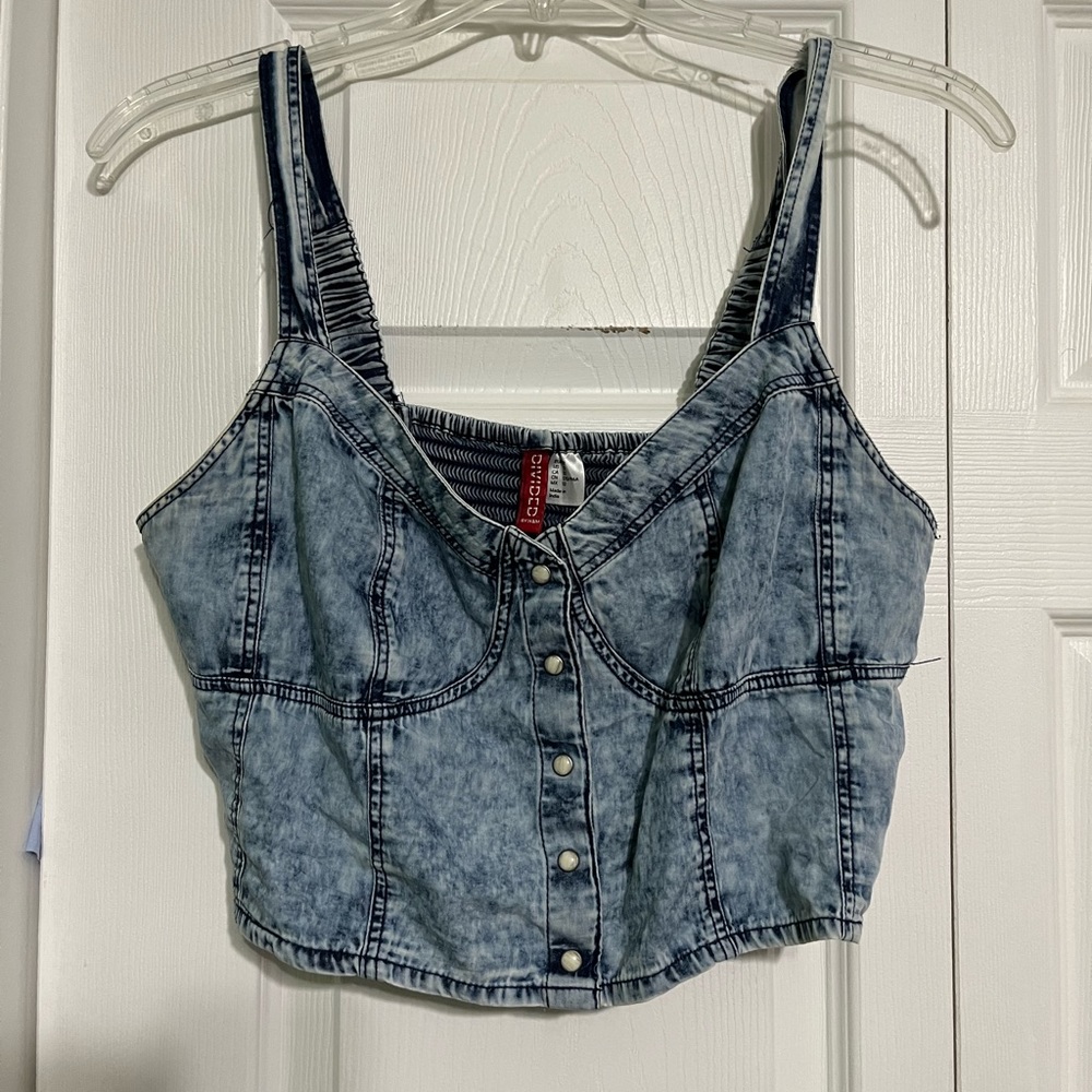Jean Style Tank Top